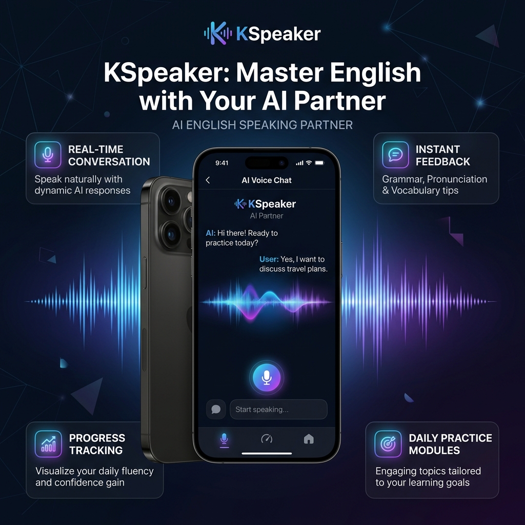 KSpeaker - AI English Speaking Partner